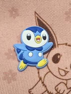 Piplup Croc Charm Pokémon Water Starter Blue Cute Penguin Charm
